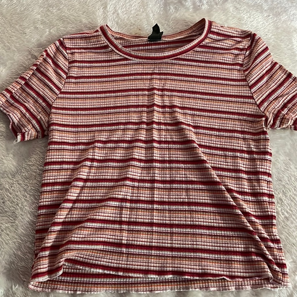 stripped red shirt from target